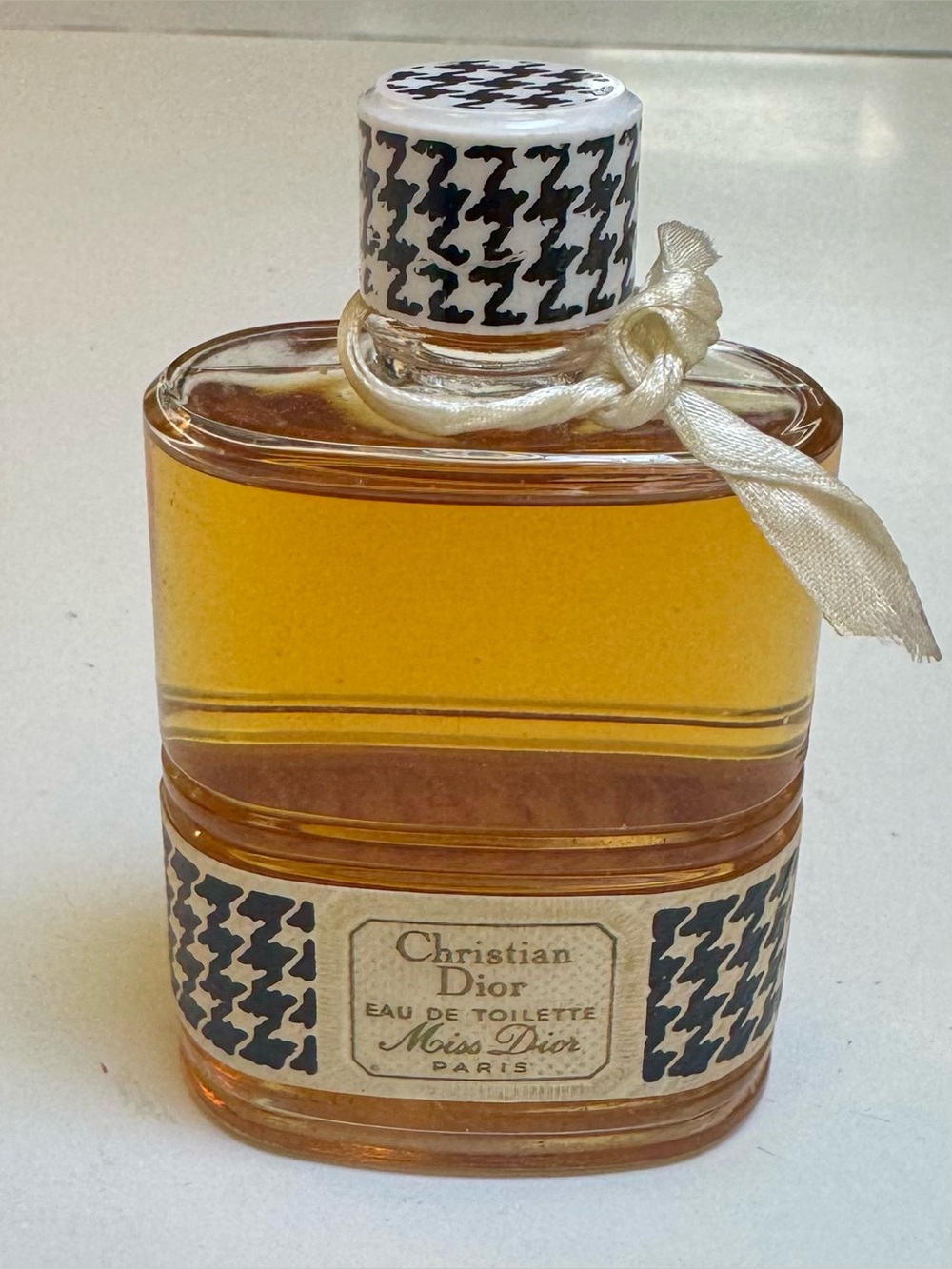 Christian Dior Toilette Vintage Miss Dior Paris 2 full 0z 1950’s Rare